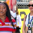 Aya Nakamura (kiri) dan Phoebe Dynevor (kanan). Leretkan lebih banyak lagi 